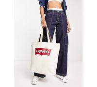 Levi's - Borsa shopping in tela écru-Bianco One Size