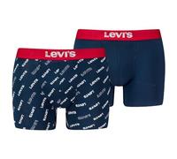 Levi's Boxer, Biancheria intima Uomo, Blu/Bianco/Rosso, M