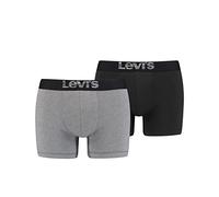 Levi's Boxer, Boxer Uomo, Grigio (Grey / Black), L