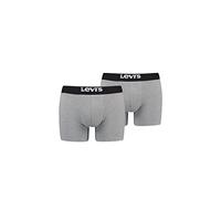 Levi's Boxer, Boxer Uomo, Grigio (Middle Grey Melange 01), M