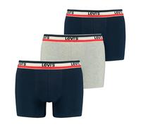 Levi's Boxer, Boxer Uomo, Navy/Grigio, XL