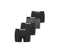Levi's Boxer, Boxer Uomo, Nero/Bianco, S