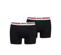 Levi's Boxer, Boxer Uomo, Nero (Black 04), M
