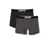 Boxer Levi's Vintage Stripes nero bianco (2 unità) - L