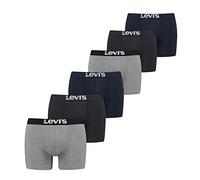 Levi's Boxer, Boxer Uomo, Nero/Navy/Grigio, S