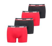 Levi's Boxer, Boxer Uomo, Red/Black 701224293, XL