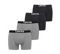 Levi's Boxer, Boxer Uomo, Sostenibile Nero / Grigio, S