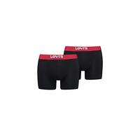 LEVI'S ® Boxer rosso carminio / nero / bianco, Taglia L