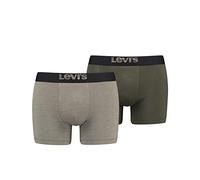 Levi's Boxer, Boxer Uomo, Verde (Khaki), S