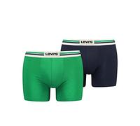 Levi's Boxer, Boxer Uomo, Verde/Navy, XL