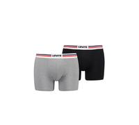 Levi's Boxer Sportswear Logo grigio/nero 2 unità XL