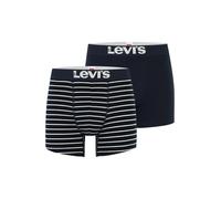 Boxer Levi's Vintage Stripes blu marino bianco (2 unità) - M