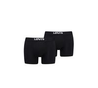 Boxer Levi's Solid Basic Organic Cotton Stripe nero (2 unità) - M