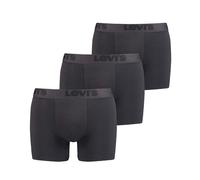 Boxer Levi's Premium Solid nero (3 unità) - XXL