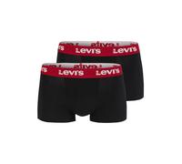 Levi's Boxer da Uomo con Logo Repeat (Confezione da 3), Nero, L