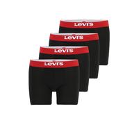 Levi's Boxer, Boxer Uomo, Nero/Rosso, M
