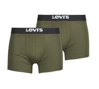 Levis Boxer SOLID BASIC BOXER ORGANIC COTTON Pack de 2 in Kaki EU S