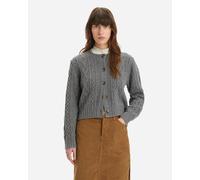 Levi's Braid W - Cardigan - Donna - Grigio S
