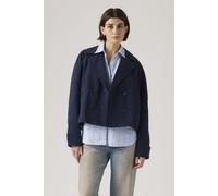 Levi´s ® Bree Swing Cropped Trench Coat Blu M Donna