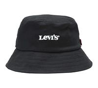 Levi's Bucket Hat-Vintage Modern Logo Cappello a Falda Larga, Nero Regolare, L Uomo