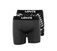 Levi's Calecons e Slips Bandana Boxer Brief 2p 001 Black Combo, Nero , S