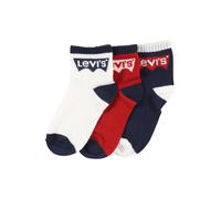 LEVI'S ® Calzino blu notte / rosa chiaro / rosso / bianco, Taglia 28-30
