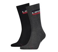 Set di 2 paia di calzini lunghi unisex Levi's® 37157-0153 Nero 43-46