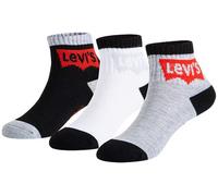 Levi's Kids BATWING MID CUT 3PK 0078 Calzini Bambina nero 9-11 anni