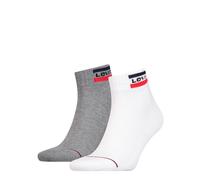 LEVI'S ® Calzino marino / grigio sfumato / rosso / nero / bianco Donna LEVI'S ® 39-42 marino / grigio sfumato / rosso / nero / bianco