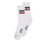 Levi's Crew, Calzini Unisex - Adulto, Bianco, 39-42