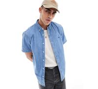Levi´s ® Authentic Short Sleeve Shirt Blu S Uomo