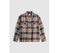 Levi's Camicia a maniche lunghe Levi's dal taglio squadrato small Marrone
