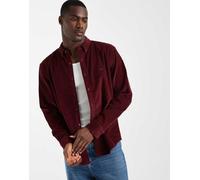 Levi's camicia autentica button-down bordeaux-Rosso M