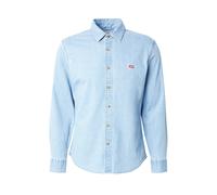 Levi's LS Battery HM Shirt Slim Maglietta, Osborne Light Wash, L Uomo