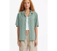 Levi's camicia da donna camicetta Alfie camicia camicia, verde/bianco, XXS