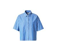 LEVI'S ® Camicia da donna 'Harlie Short Sleeve Cropped Shirt' blu / bianco Donna LEVI'S ® M blu / bianco