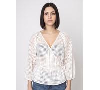 LEVI'S ® Camicia da donna 'Women's Delilah Wrap Top' bianco Donna - PROMO - Camicie e tuniche - Camicie lunghe LEVI'S ® M