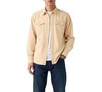 Levi's Camicia da Uomo Barstow Western Standard, Grass Is Green Kaki, M