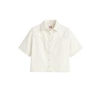 Levi´s ® Logan Short Sleeve Shirt Beige L Donna