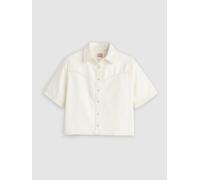 levis Camicia in denim a maniche corte Levi's Logan small Bianco