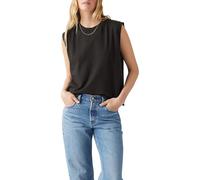 Levi's Canotta da Donna Boxy, Caviar Slub, L