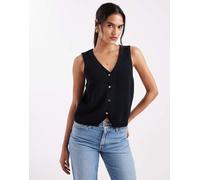 Levi's - Canotta in bouclé nera-Nero L