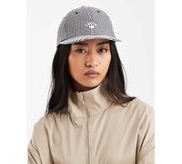 Levi's - Cappellino in tela grigio slavato a quadretti con logo One Size