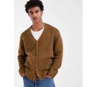 Levi's cardigan lavorato a maglia con bottoni, marrone M