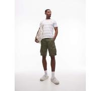 Levi's - Carrier - Pantaloncini cargo verde scuro in tela W33