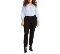 Levi's Classic Straight, Jeans Donna, Soft Black, 31W / 28L
