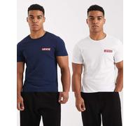 LEVI'S ® Maglietta navy / rosso sangue / bianco, Taglia S