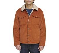 Levi's Corduroy Sherpa Lined Trucker Jacket (Regular & Big & Tall Sizes) Giacca, Sun Wide Wale, XXL Uomo