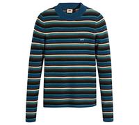 Levi's Crew Rib Sweater, Donna, Gnome Stripe Gilbraltar Sea, XXS