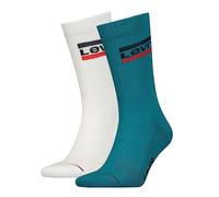 Levi's CREW SOCK, Calzini, Unisex - Adulto, Blu (Ocean Depths), 35-38